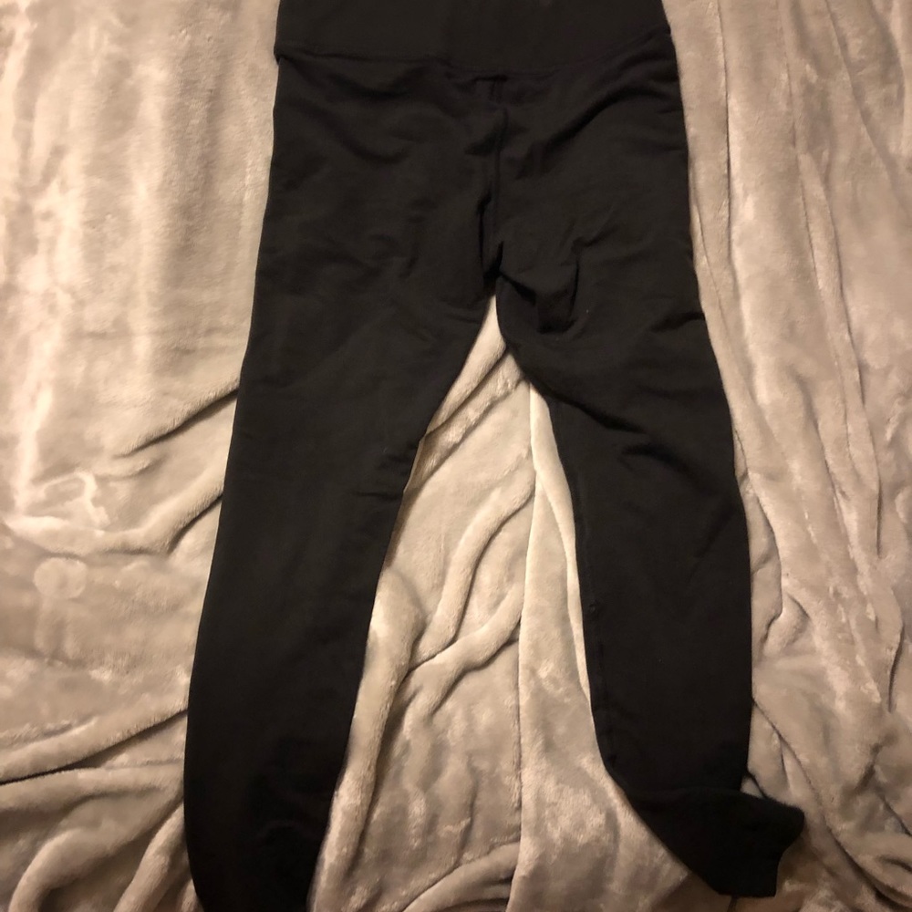 Black Mesh Fabletics Leggings